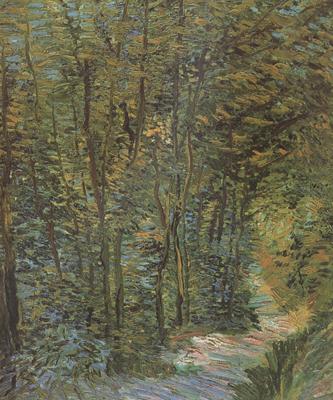 Path in the Woods (nn04), Vincent Van Gogh